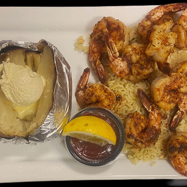 Grilled Shrimp.
