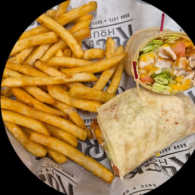 Fried Chicken Wrap.