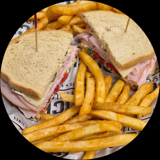 Rock House Turkey Sandwich.